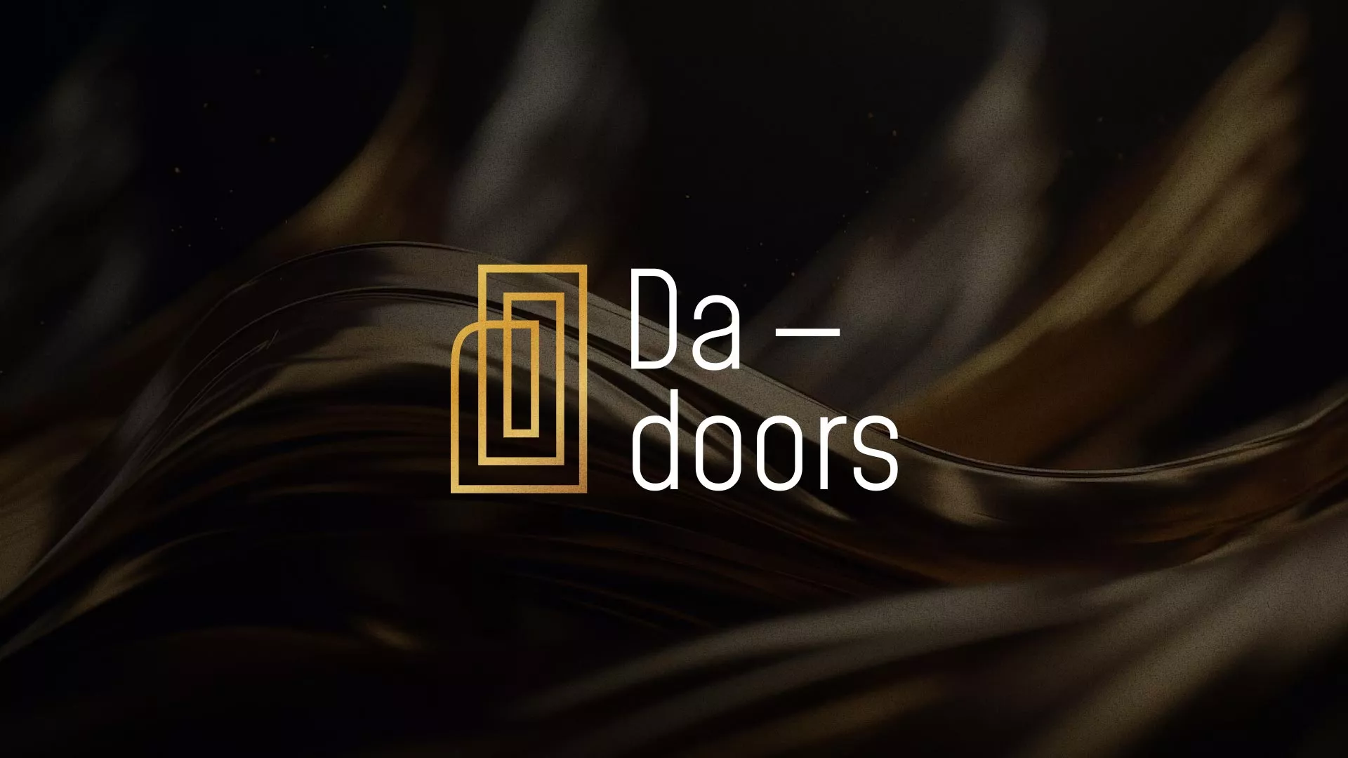 Разработка логотипа для компании «DA-DOORS» в Волжском